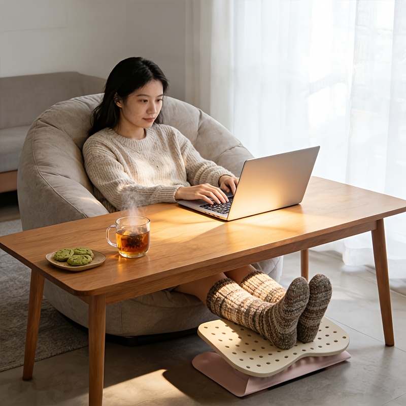 휴대용 발 받침대, 발 패드, 인체공학적 디자인으로 책 - Footrest Under Desk 리뷰 및 가격